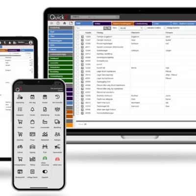 Quick3 ERP system